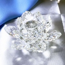 Crystal Lotus Flower Figurine