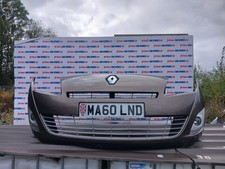 RENAULT GRAND SCENIC MPV 5DR MK3 PH1 2010 BRONZE TECNB FRONT BUMPER MARKS