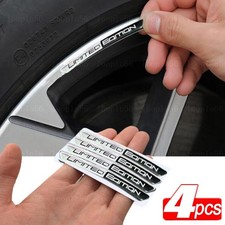 4x Limited Edition Logo Auto Wheel Hub Stickers Trim Emblem Badge Accessories