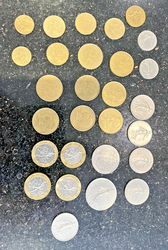 Old french coins job - old, (francs)