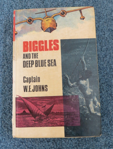 Biggles and the deep blue - the,