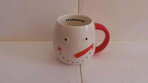 Starbucks snowman theme mug - starbucks,