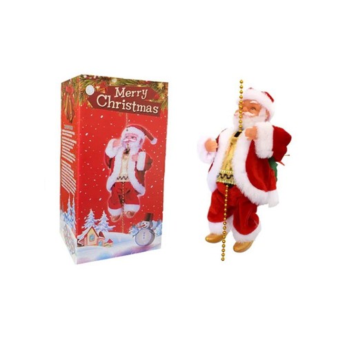 Climbing santa claus with - climbing,