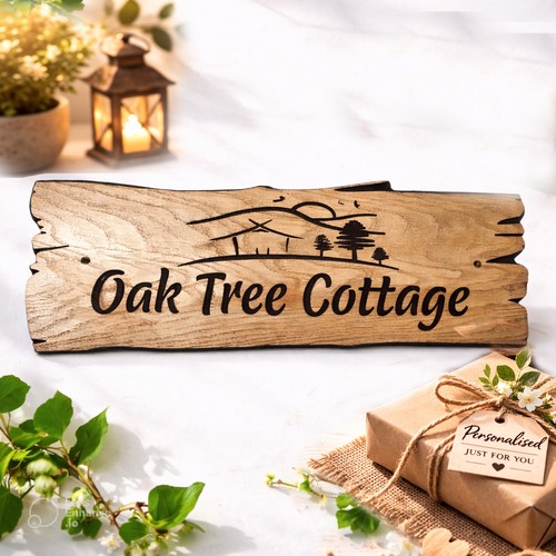 Personalised oak carved - personalised,