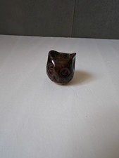 Small Ceramic Owl Figurine