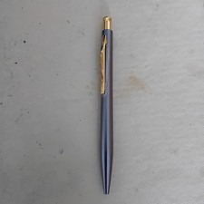 Vintage (c1988-99) Elysee Streamline Ballpoint Gunmetal silver colour  GT Mint