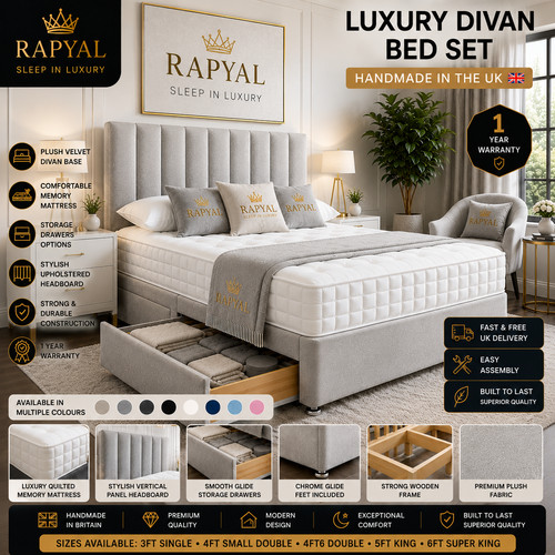 Reinforced divan bed memory - divan,