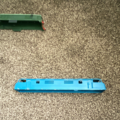 Model railway plastic - plastic, loco