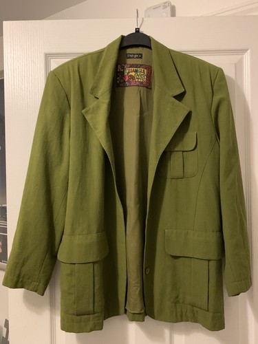 Ladies vintage green - ladies, jacket