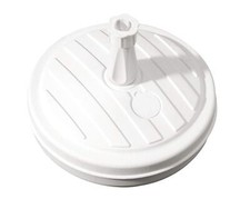 Large 13 Litre White Plastic