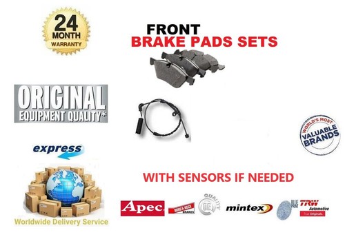 Front axle brake pads - front,