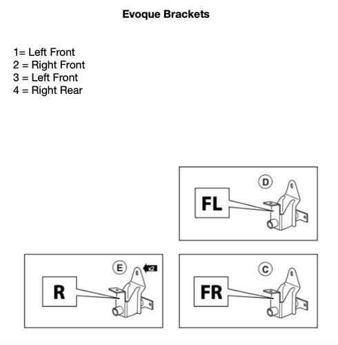 Dynamic brackets only for side - brackets,