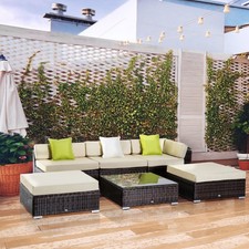 New 6pc rattan furniture - 6pc,