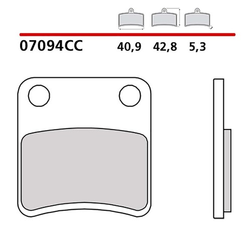 Brembo brake pad - pad, kit
