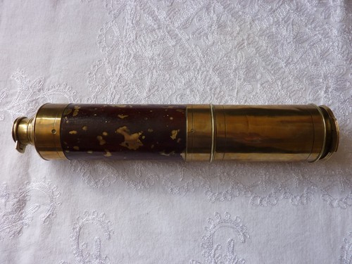 Antique brass draw 19th - draw,