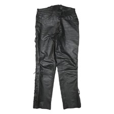 LOUIS Womens Leather Black