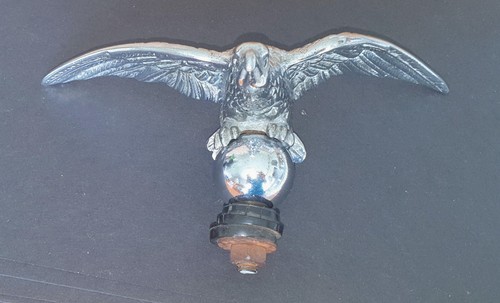 Alvis chrome eagle car - alvis, mascot