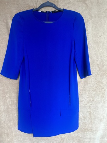 Woman zara dress blue size - woman’s,