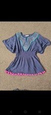 Girls Beach Cover Up Blue Age