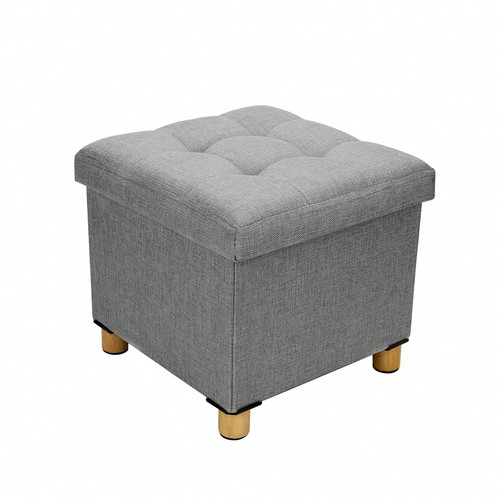 Folding footstool storage - folding,