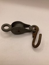 Reclaimed Old Metal Pulley