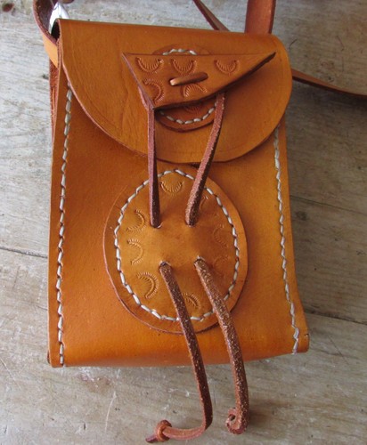 New handmade saddle tan - new,