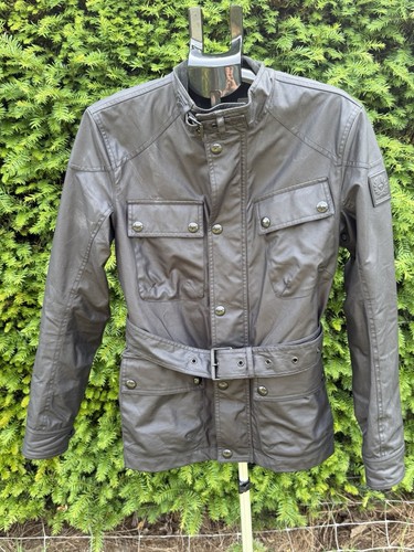 Belstaff men waxed belted - belstaff,