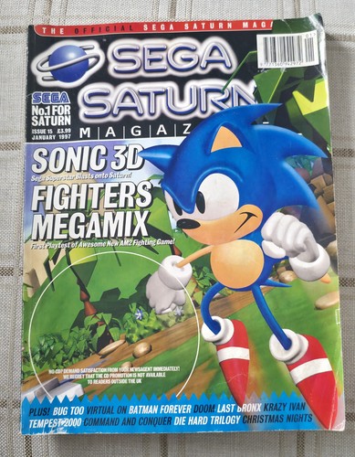Sega saturn magazine - saturn, uk