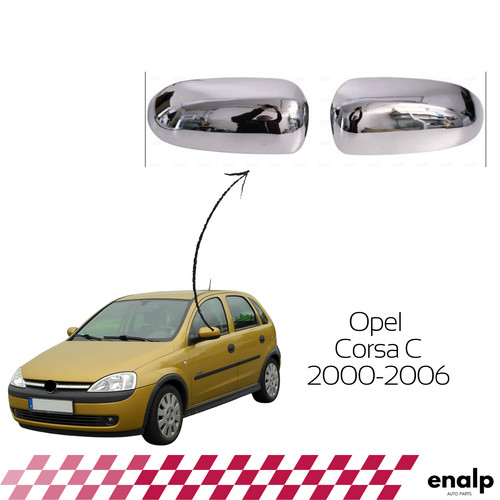 Chrome mirror cover trim - chrome,