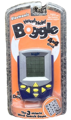 Boggle electronic hand held - electronic,