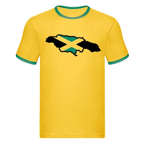 Jamaican flag shirt reggae - t-shirt,
