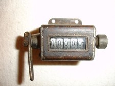 Vintage working Veeder 5-digit