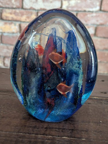 Vintage murano aquarium - vintage,