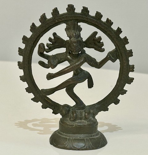 Antique shiva statue 10cm - antique, statue-