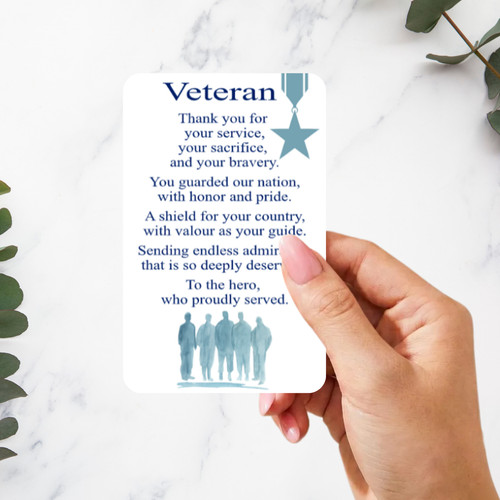 Veteran thank you keepsake - thank,