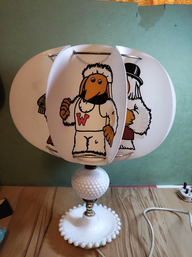 Wombles lamp shade vintage - vintage, 70s