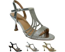 Women's Diamante High Heel