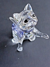 Swarovski Crystal "PEACEFUL COUNTRYSIDE KITTEN" Pre-owned- Box+Certificate