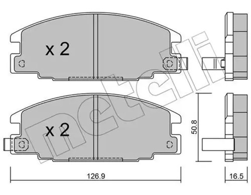 Brake pads 0244 - brake,