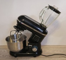 Sensio Home 2-in-1 Food Processor Blender Stand Mixer 1300W Black