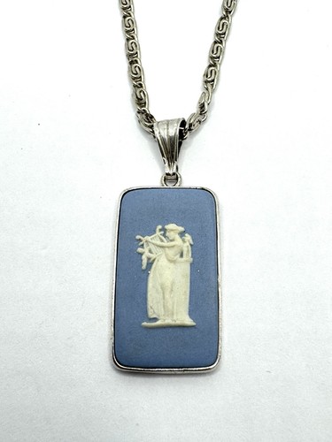 Vtg blue jasperware - blue,