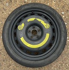 VW POLO GTI MK 6 AUDI A1 18" SPACE SAVER SPARE WHEEL & T125/70 R18 99M TYRE #52.