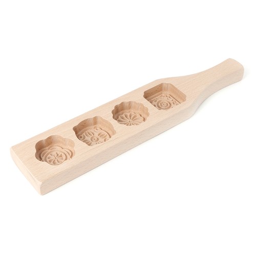 Wooden flower muffin - 4,