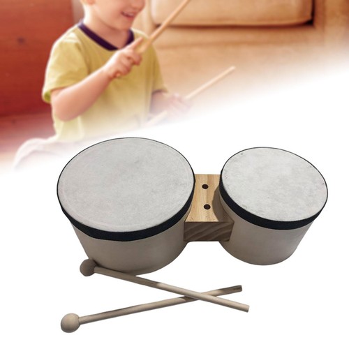 Wooden bongo drums - wooden, and