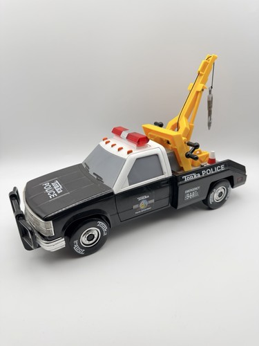 Vintage 2002 tonka police tow - tonka,