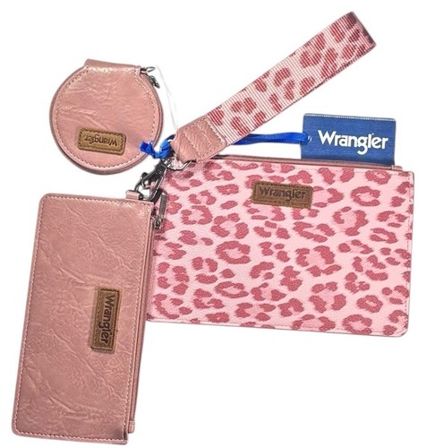 Wrangler pink leopard print - leopard,