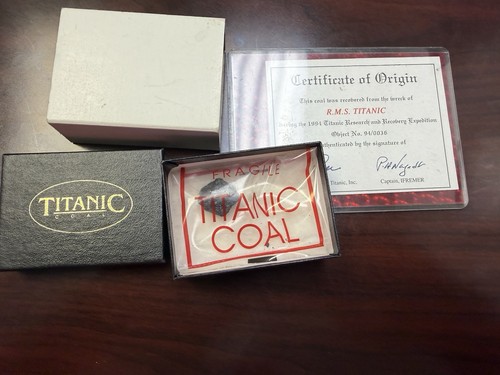 Authentic coal from 1912 - authentic,