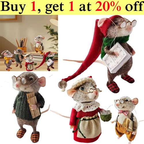 New cute needle felted mouse - new,