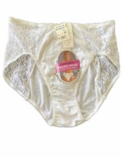 Vintage Maidenform Private Affair size 6  Hi-Leg Cotton Lycra Stretch NOS