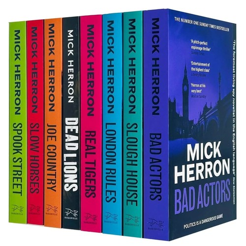 Slough house thriller series - house,